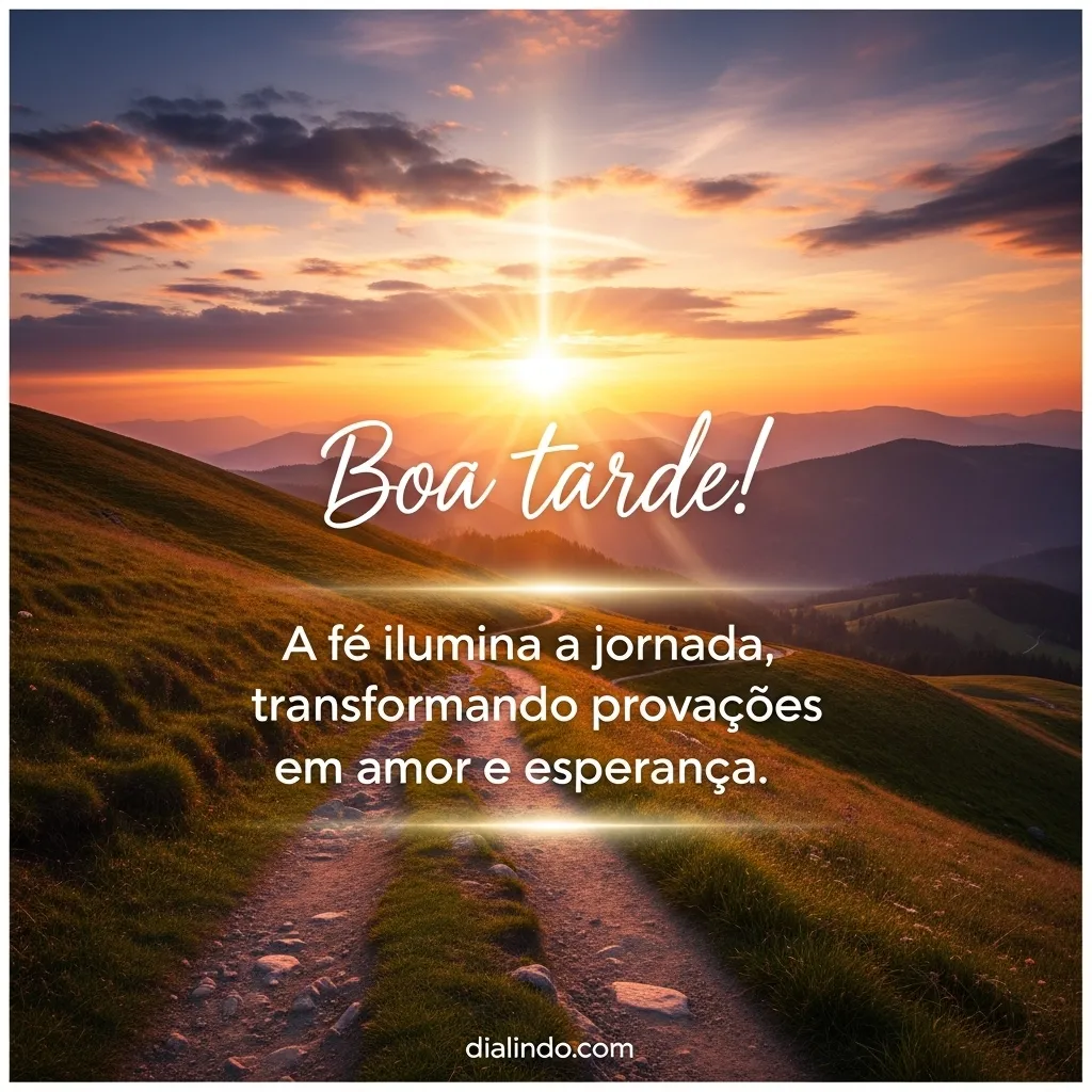 Fé: Luz na Provação Amada.