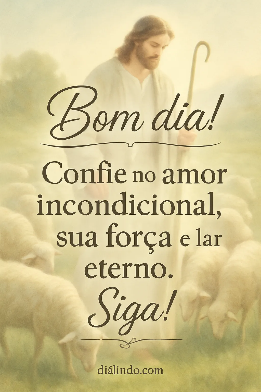 Lar eterno no amor, siga.