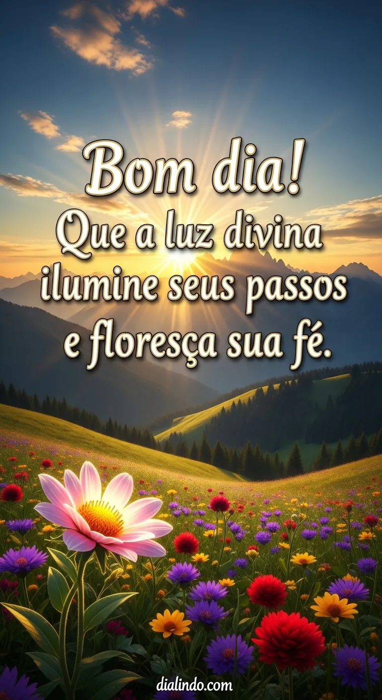 Passos Iluminados, Fé Florescida