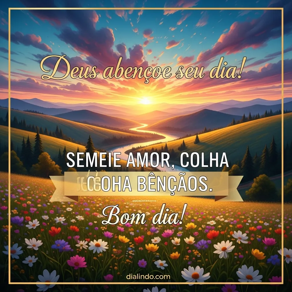 Amor Plantado, Dia Abençoado