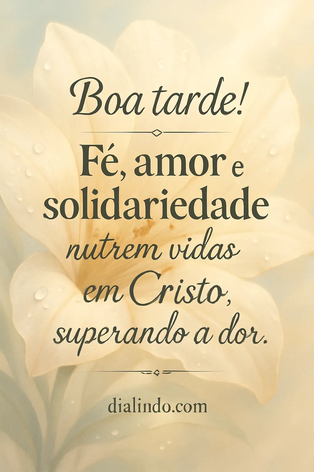 Cristo: Alimento além da Dor