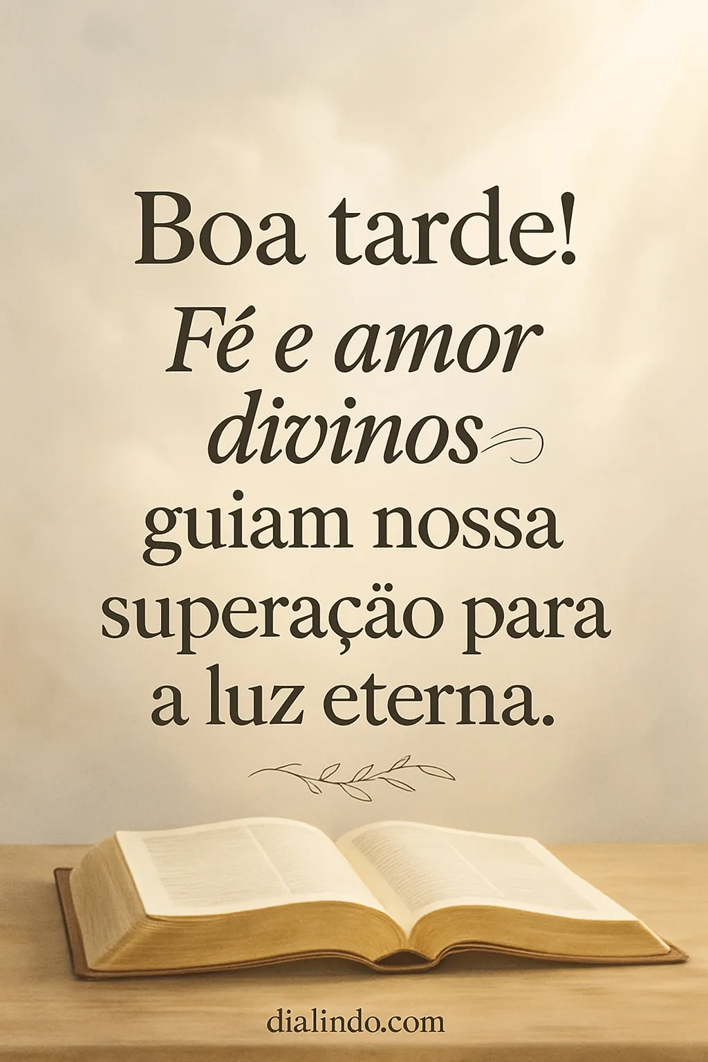 Amor Divino Ilumina a Ascensão