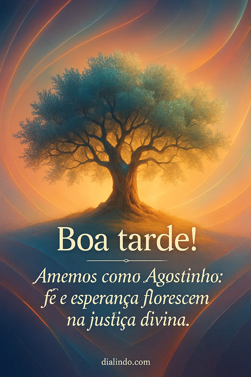 Agostinho: Justiça, Fé, Esperança.