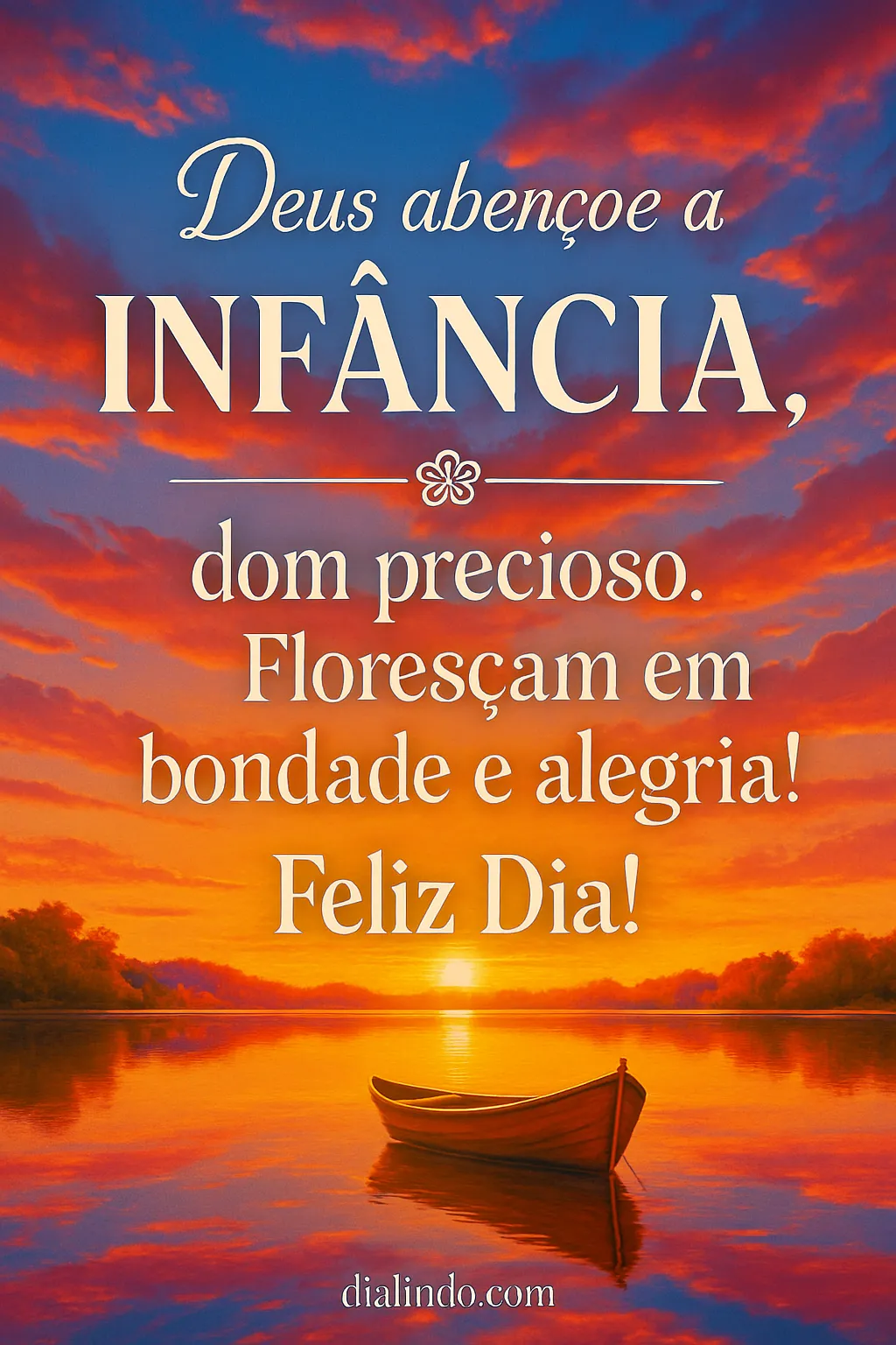 Infância: Bênção de Florescer Feliz