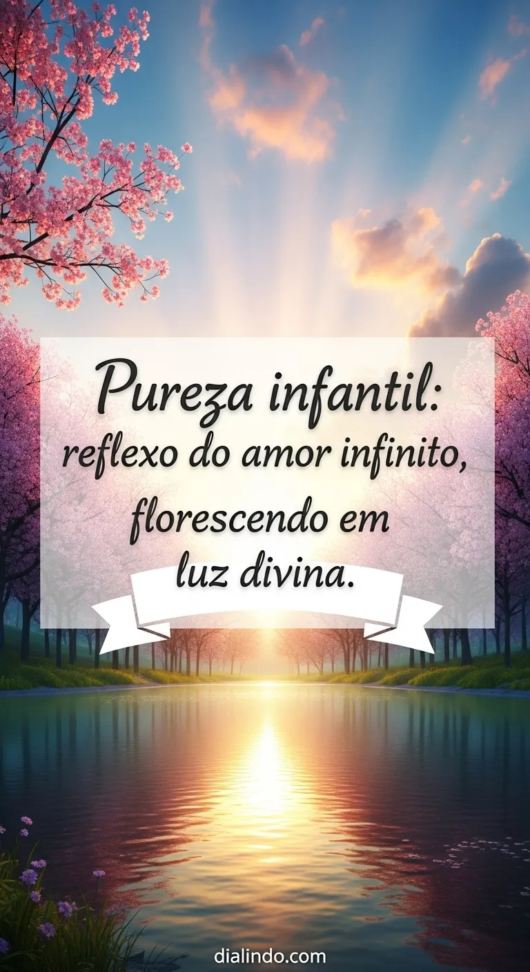 Luz Divina na Inocência