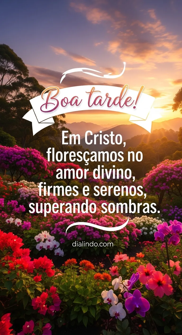 Amor Divino: Florescer Sereno