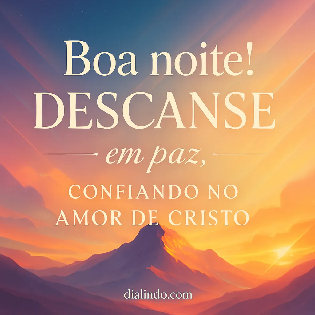 Cristo: Paz no Descanso Eterno