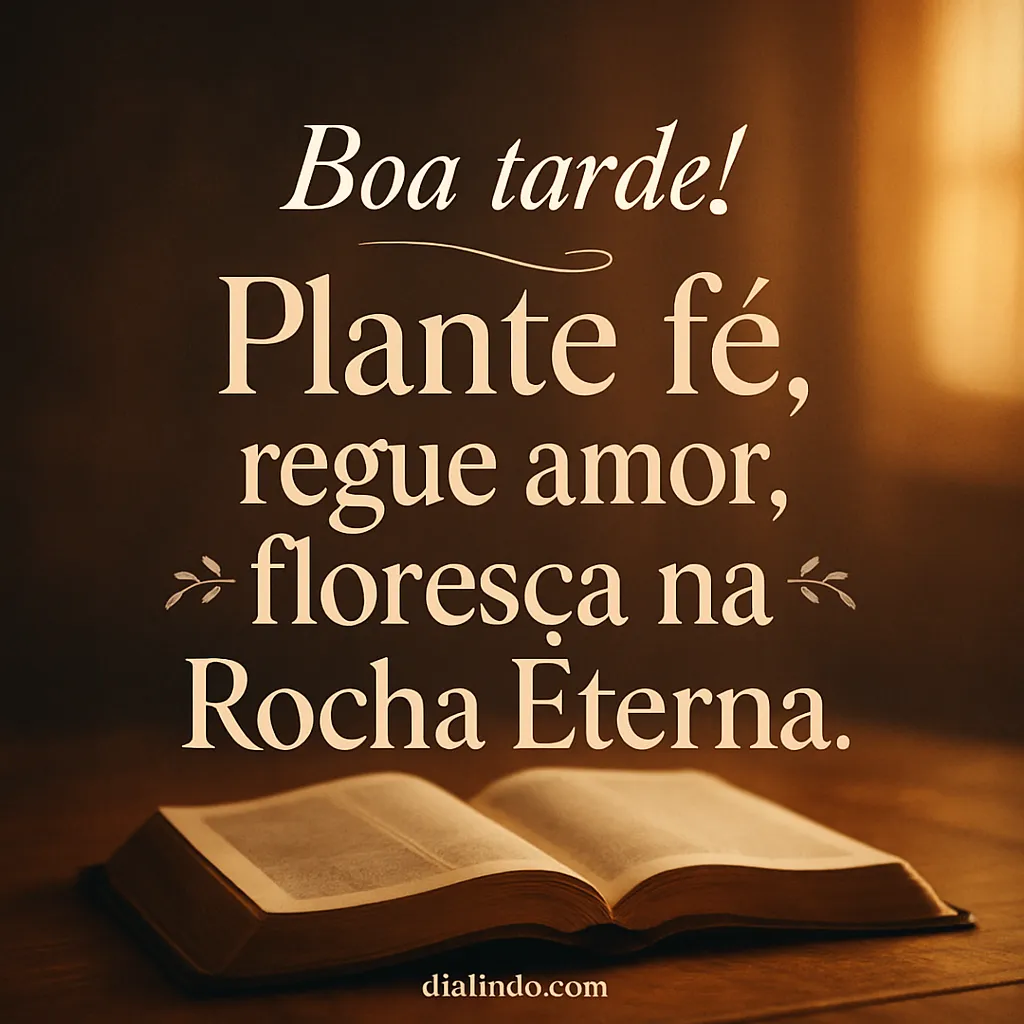 Cultive o Jardim Eterno