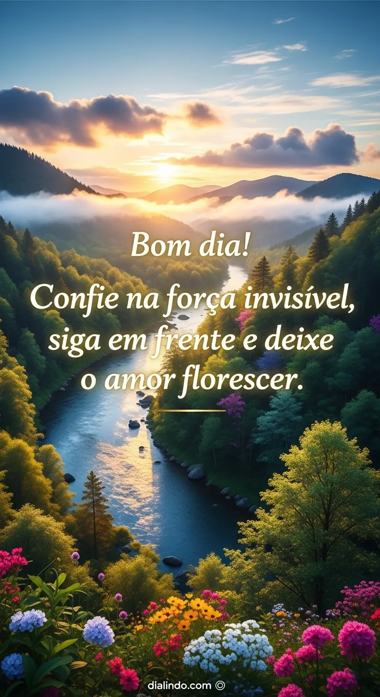 Amor Floresce No Invisível.