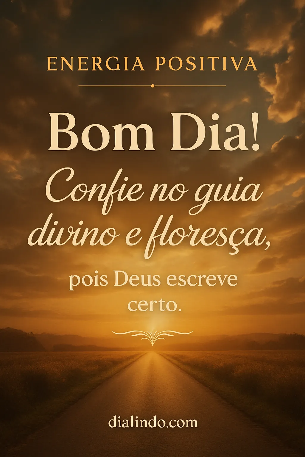 Florescer: Deus escreve certo