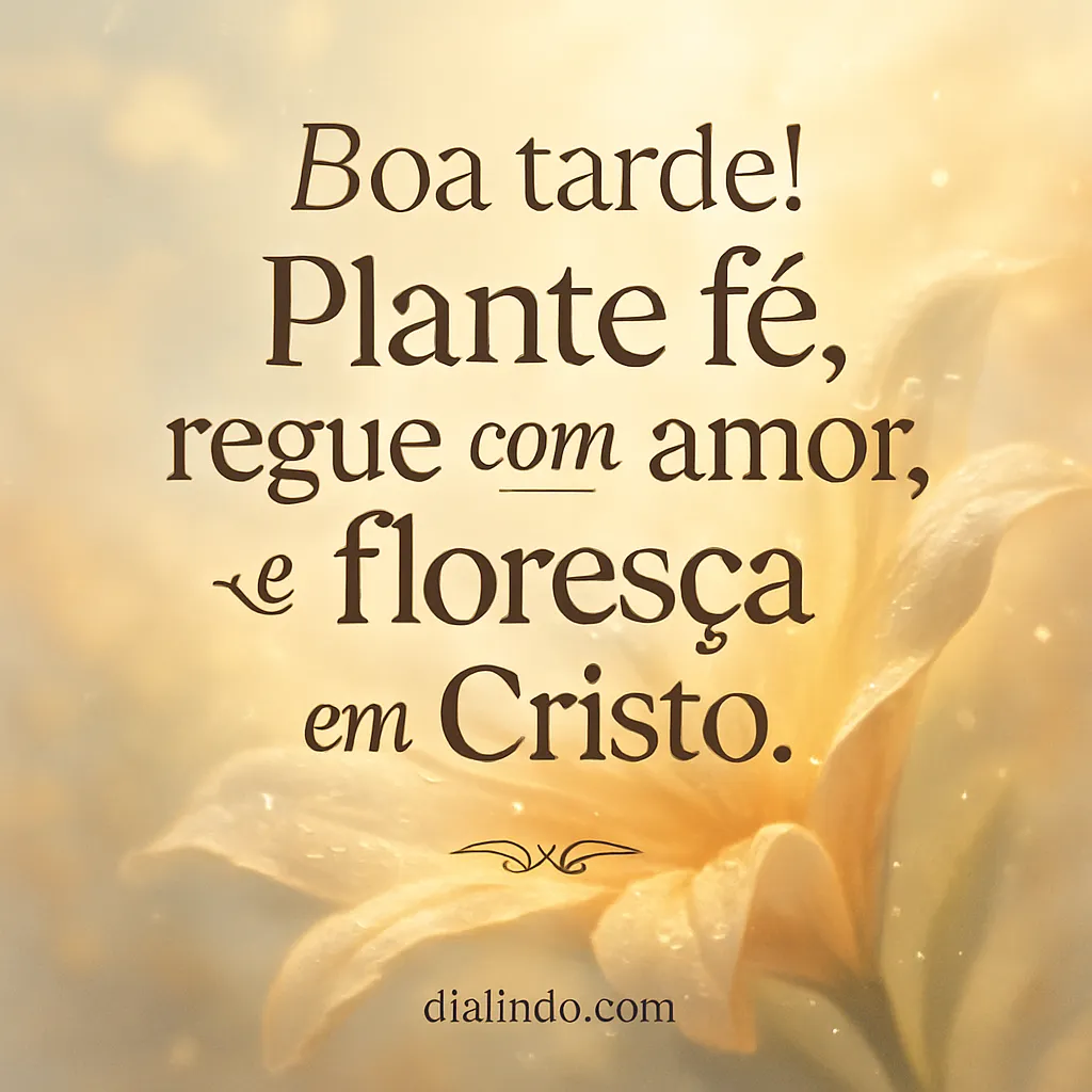 Jardim da Fé em Cristo