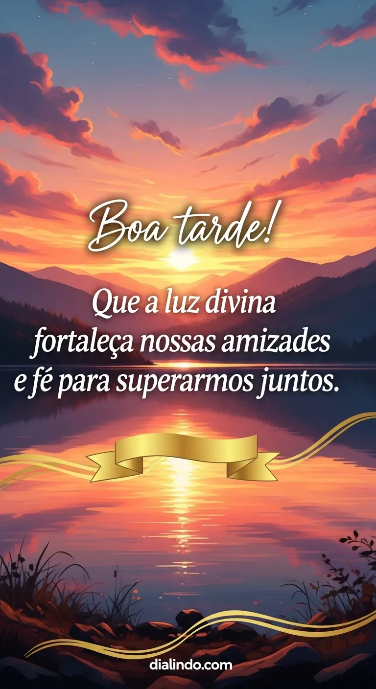 Luz Amizade: Superar em Fé