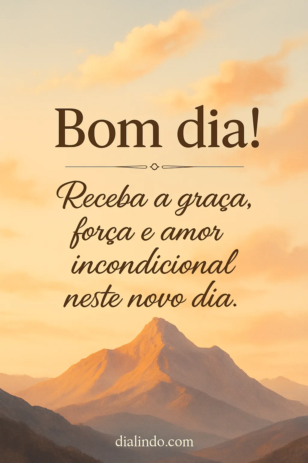 Graça, Força, Amor: Novo Amanhecer