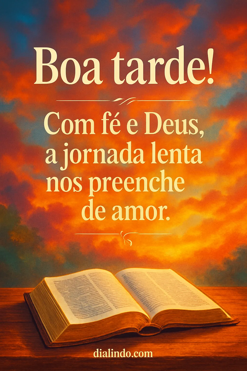 Amor na Lenta Jornada Divina