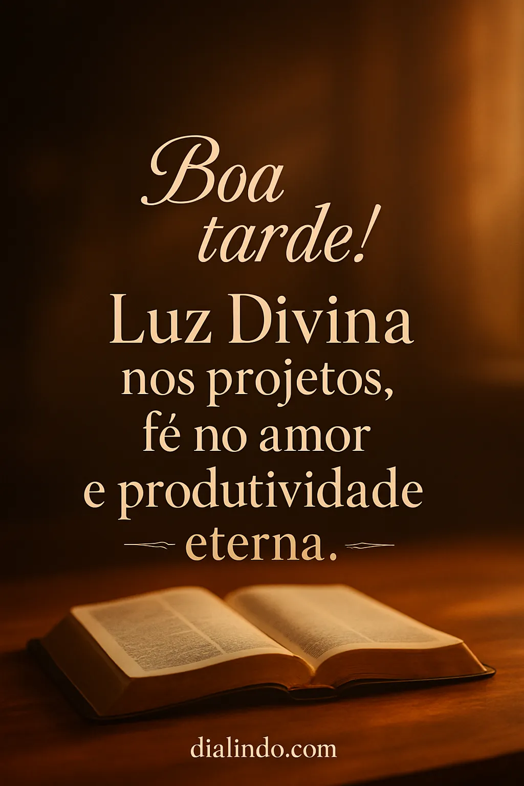 Projetos Iluminados, Amor Produtivo