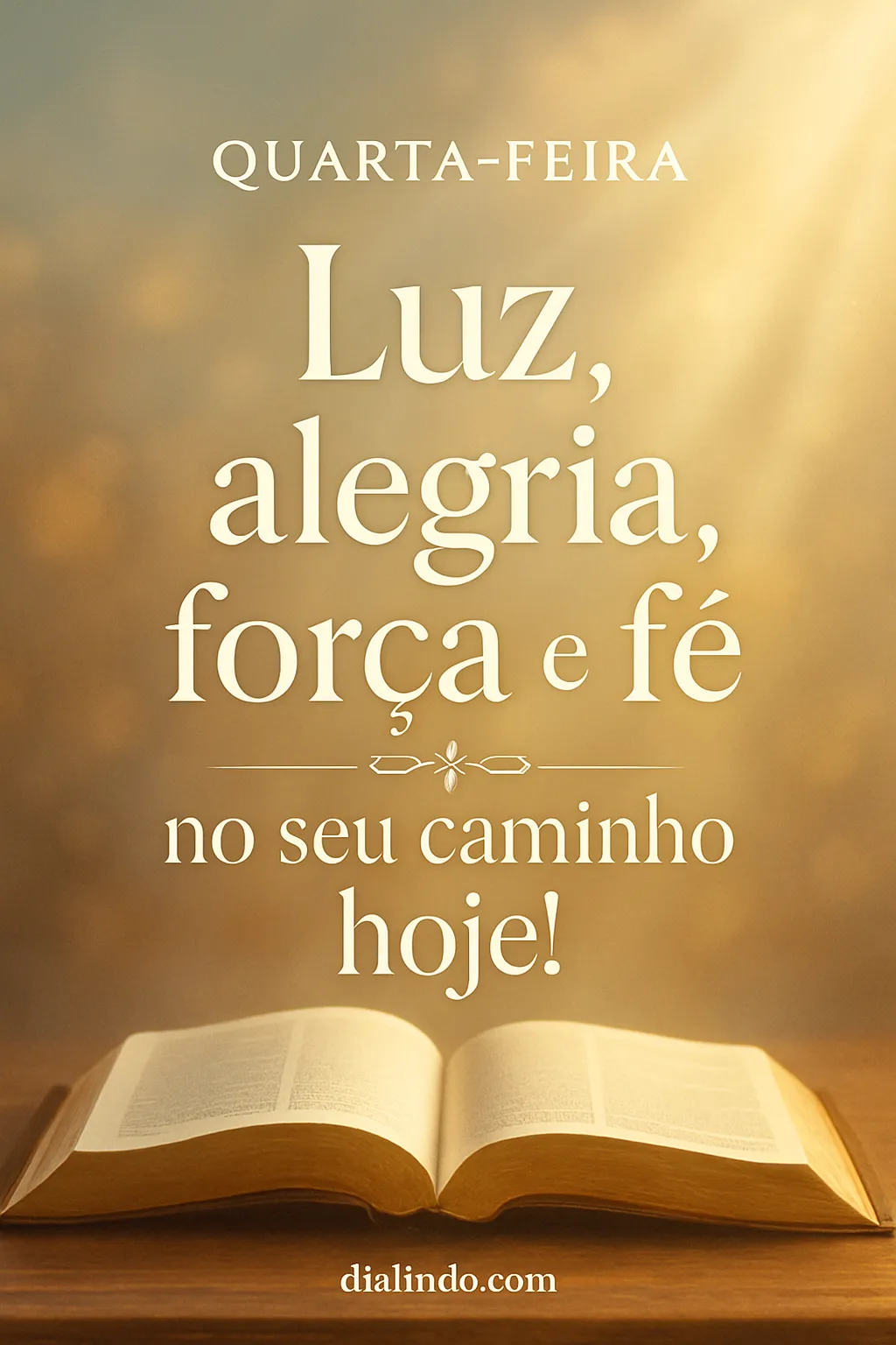 Raios de Fé Iluminada.