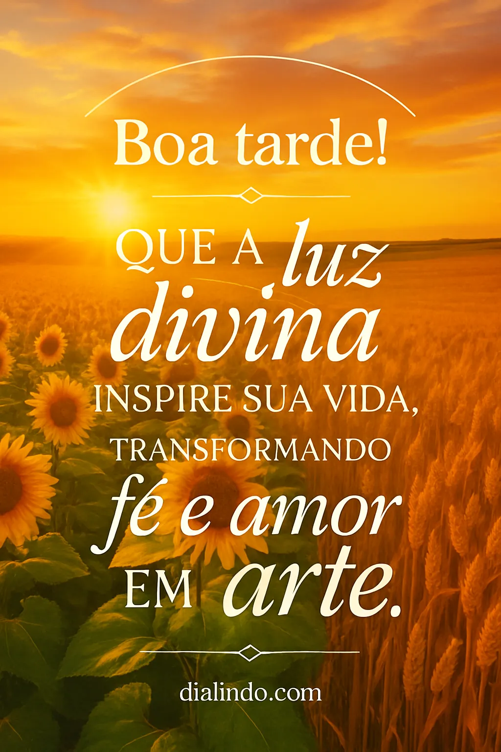 Luz Divina: Fé em Arte.