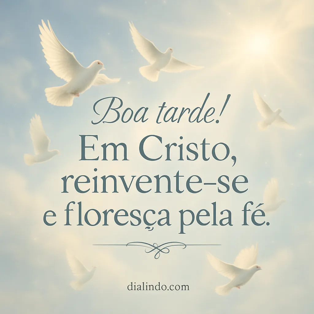 Cristo: Refloresça a Reinvenção. - Imagem inspiradora
