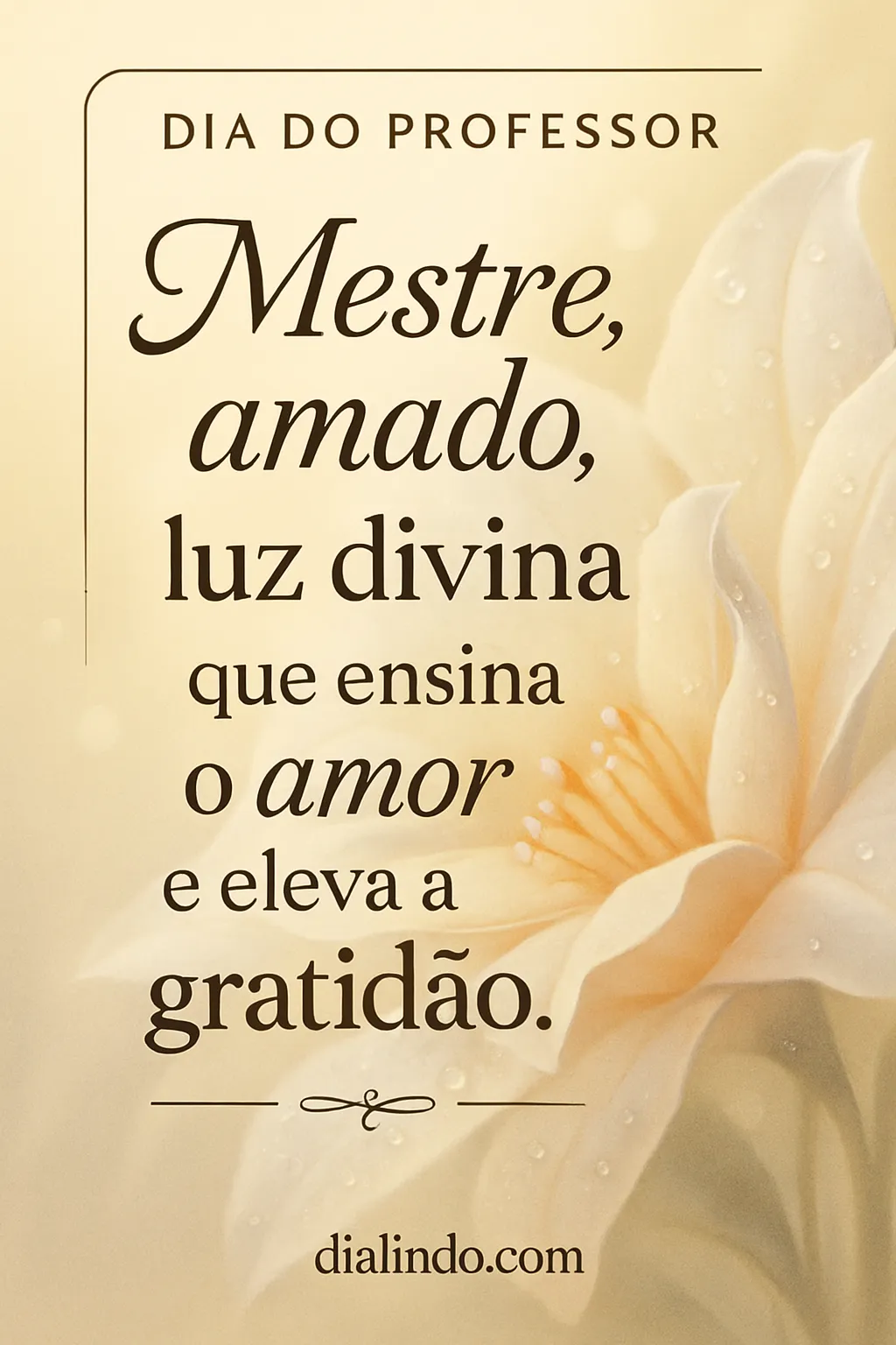 Amor Luminoso, Gratidão Ascendente