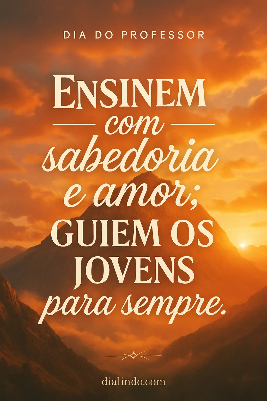 Legado: Sabedoria, Amor, Juventude