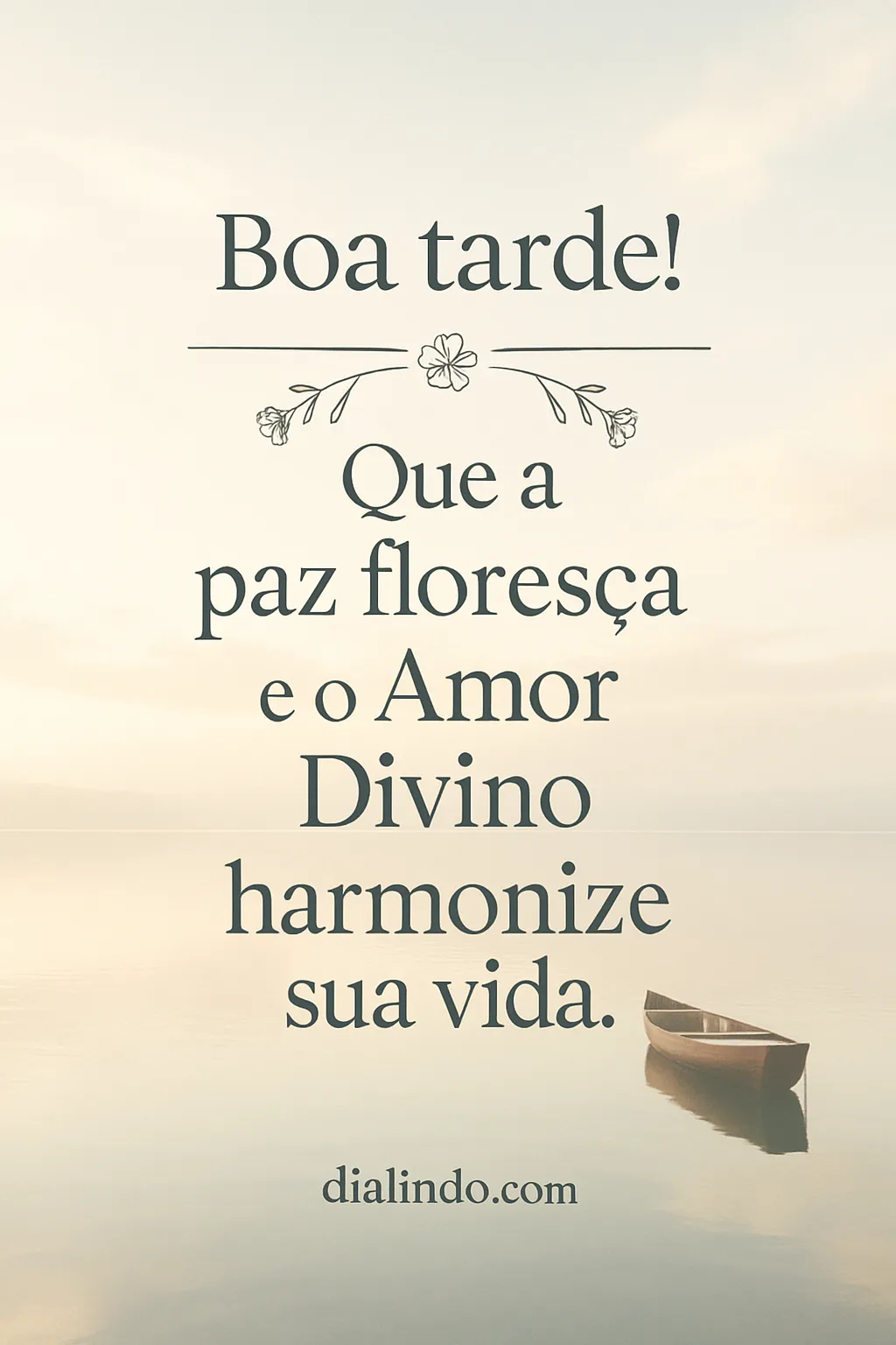 Harmonia Divina Florescendo em Você.