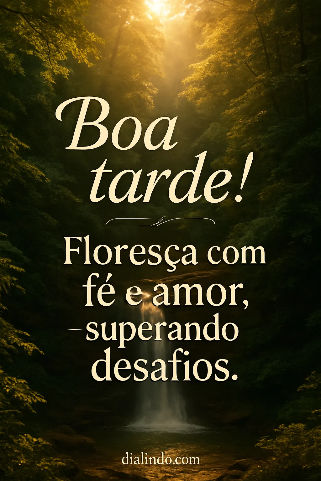 Floresça, Ame, Vença.