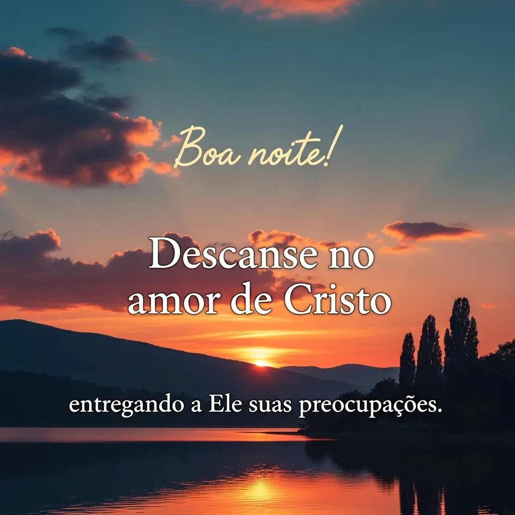 Repouso Entregue, Amor Divino.