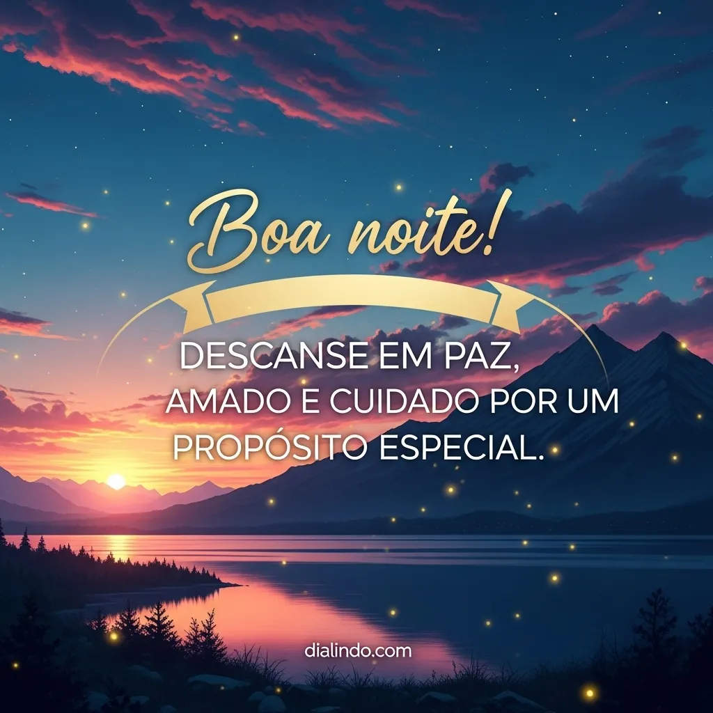 Propósito eterno, sono sereno.