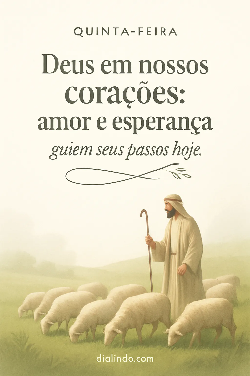 Passos Guiados por Amor Divino