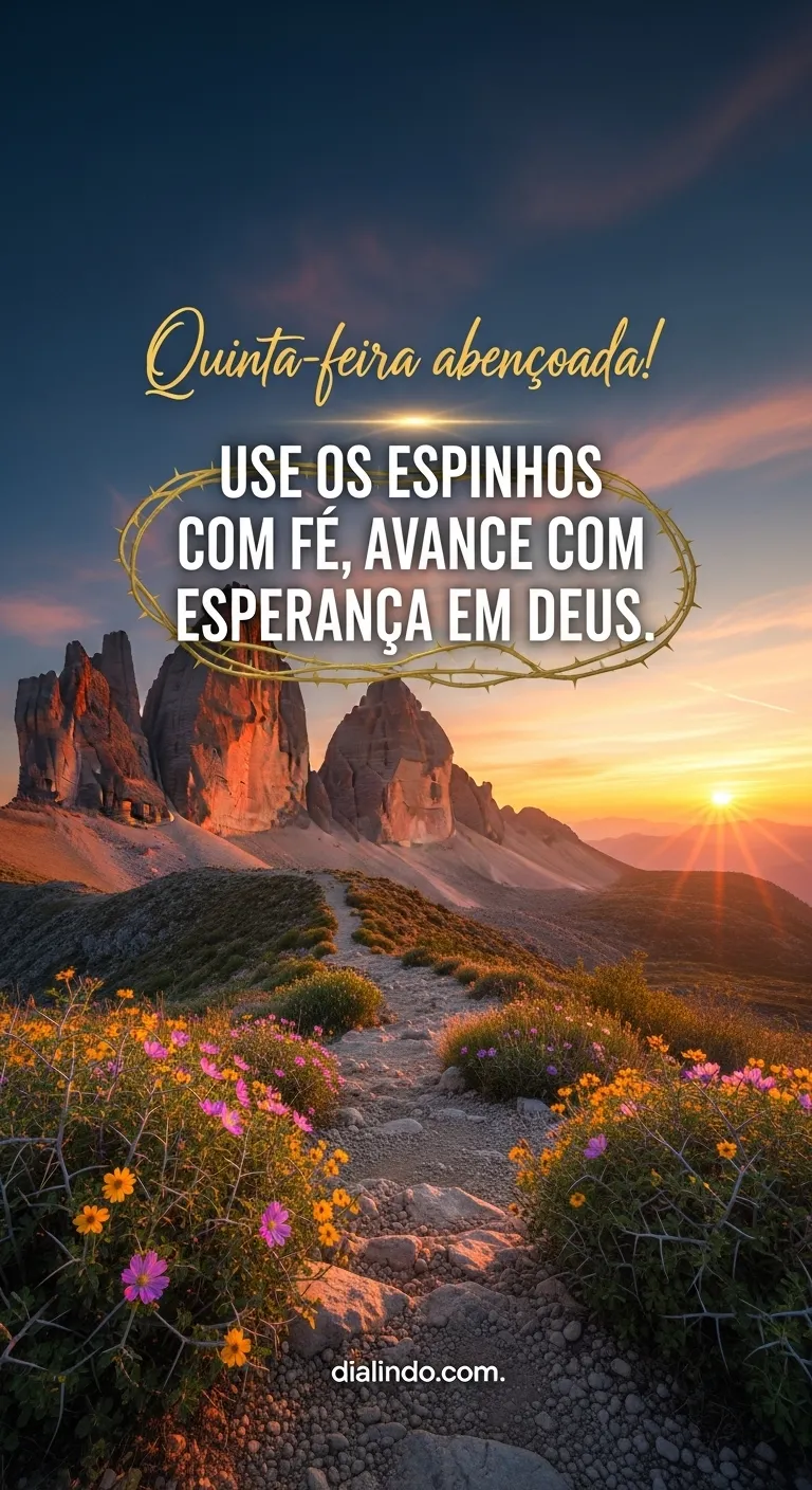 Espinhos, Fé e Quinta-feira