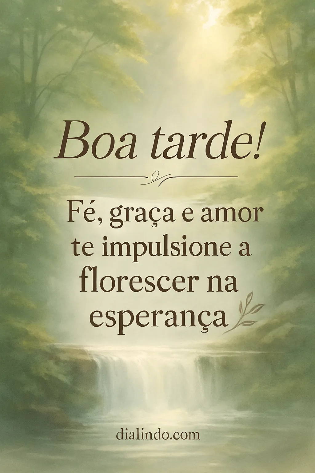 Florescer Esperançoso: Fé, Graça, Amor