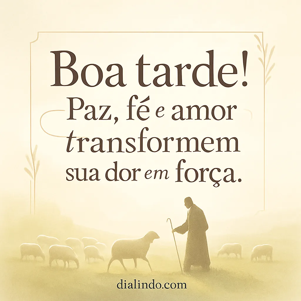 Dor transmutada em alicerce.