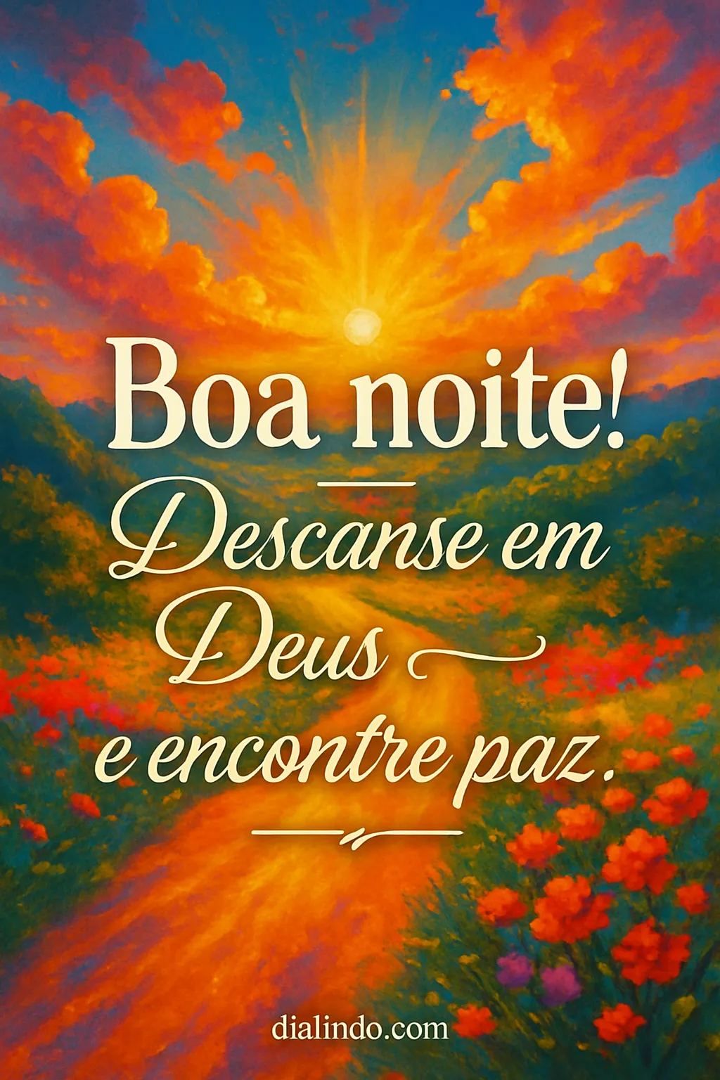 Deus, Seu Descanso Noturno