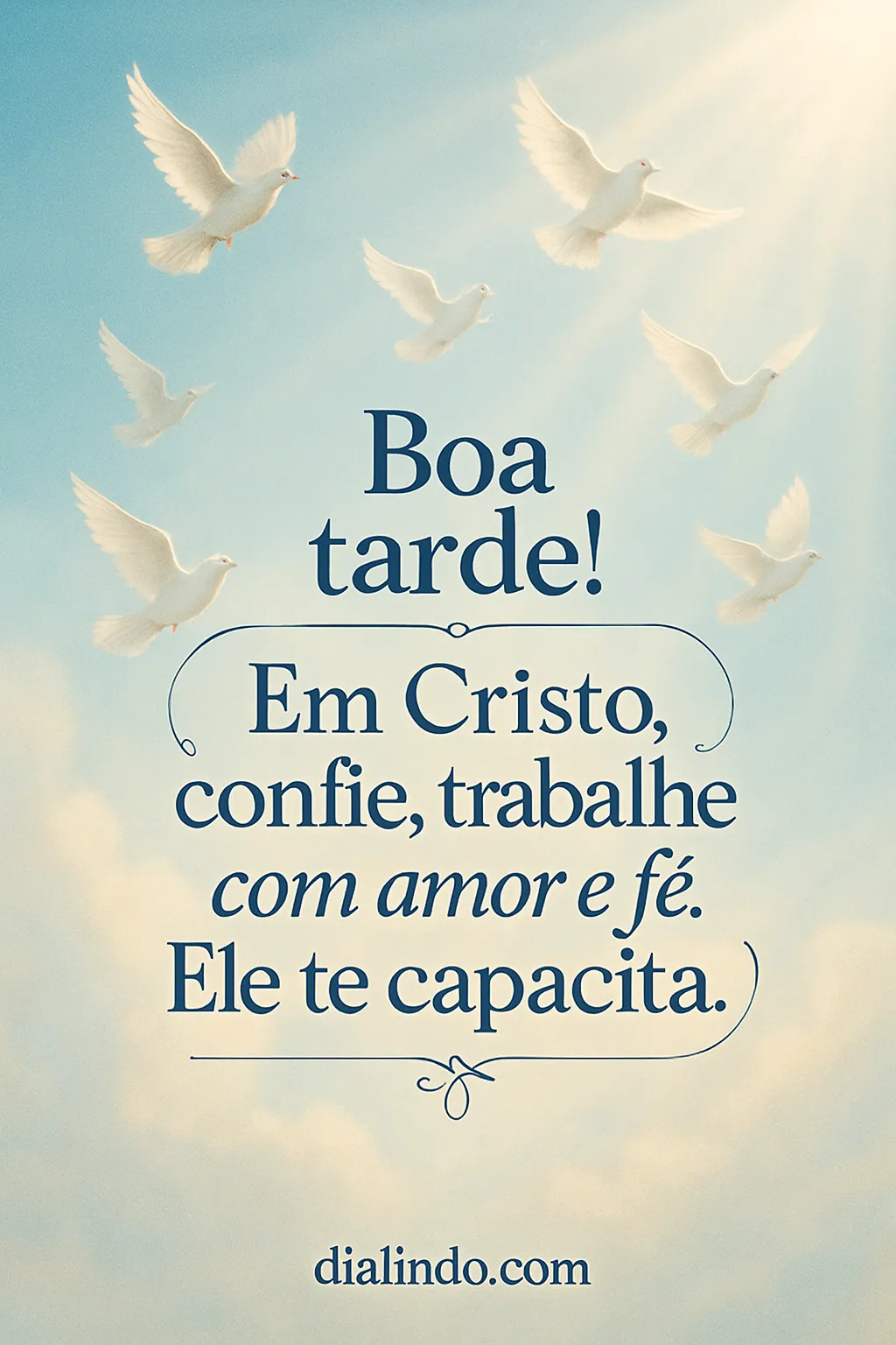Capacitado em Cristo, Ame e Faça