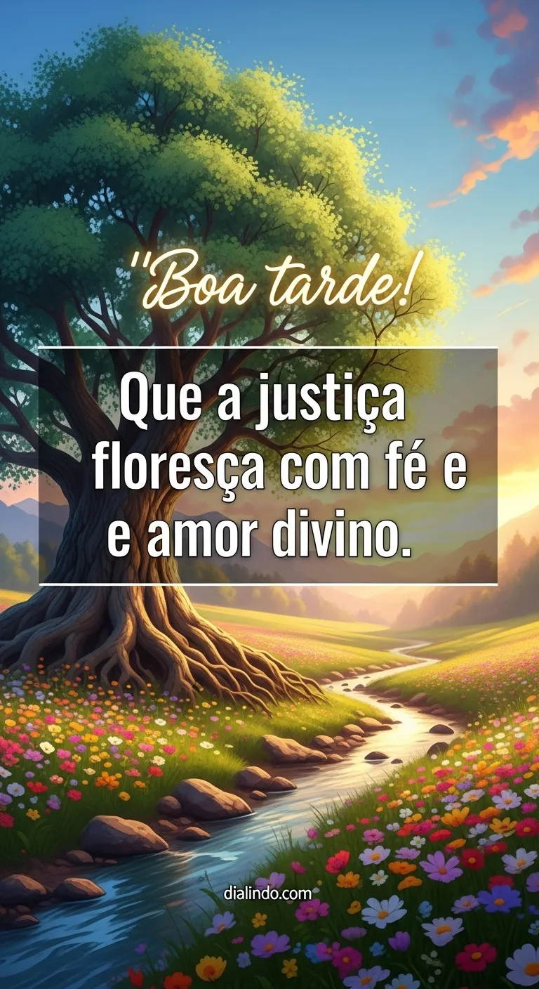 Justiça Florescida em Fé Divina