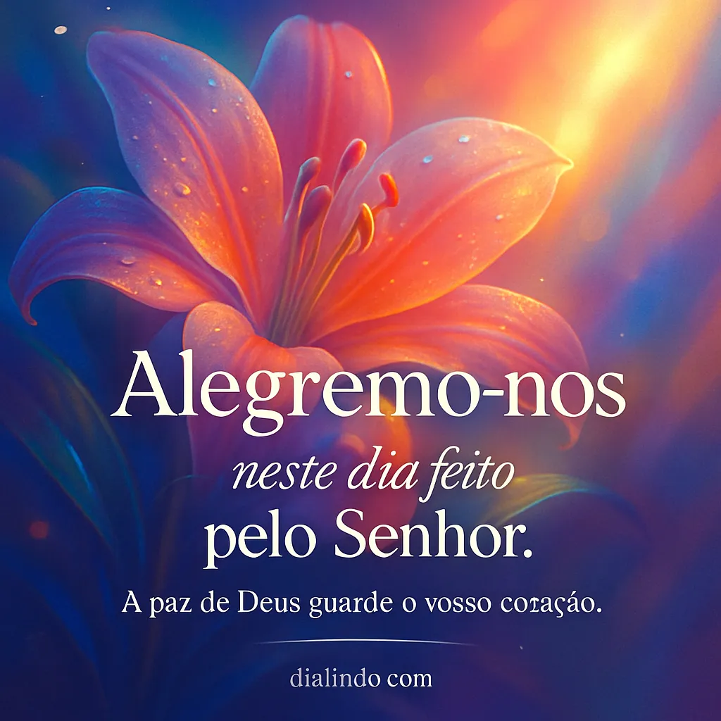 Coração em Paz, Dia Divino