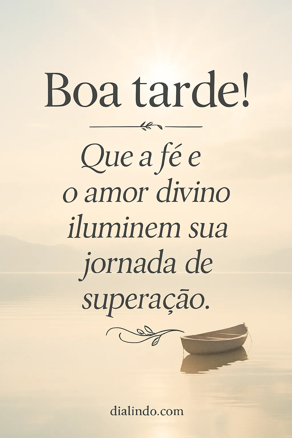 Luz Divina na Ascensão.