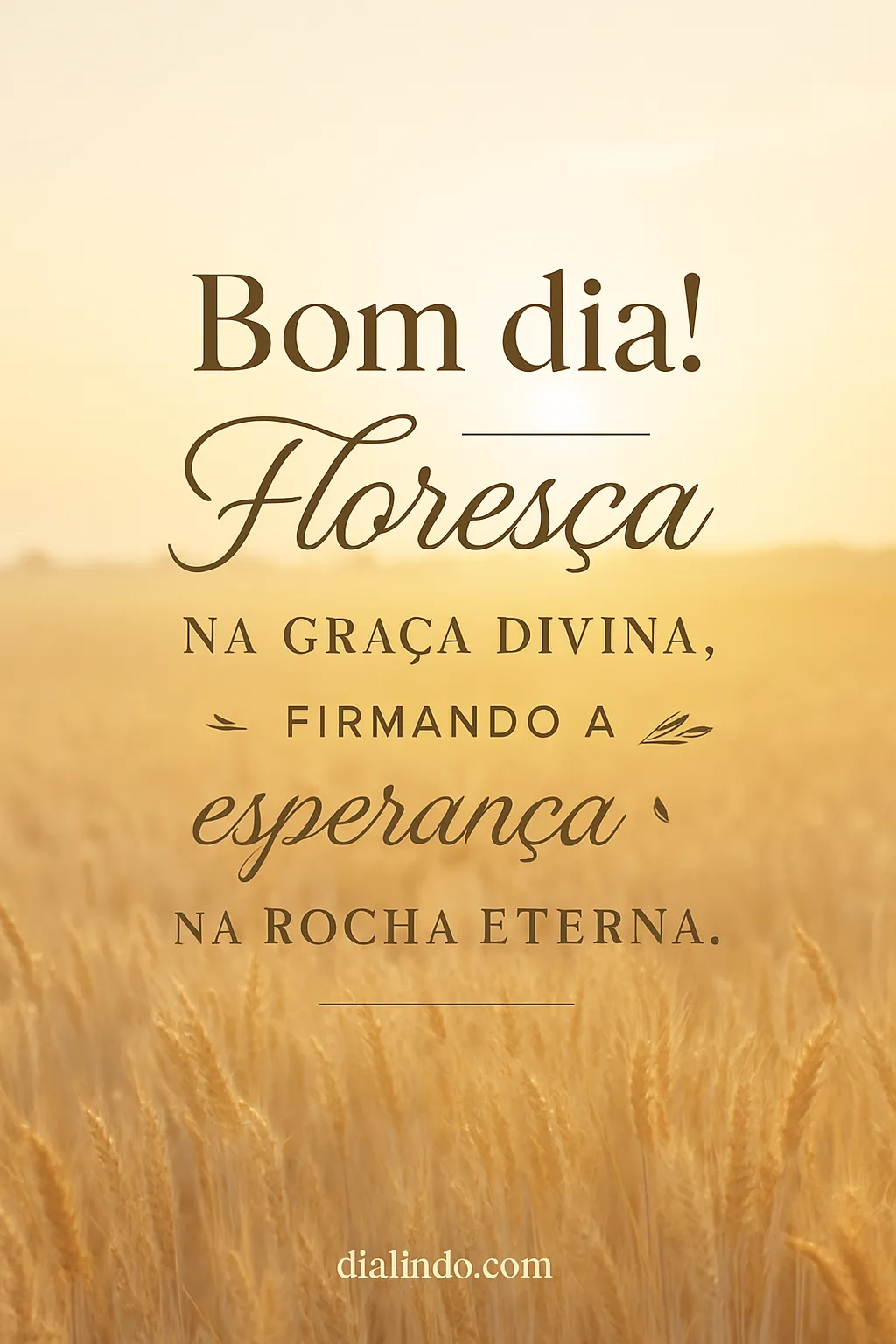 Florescer na Rocha Eterna