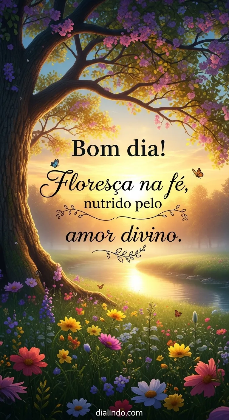 Amor Divino Rega a Fé