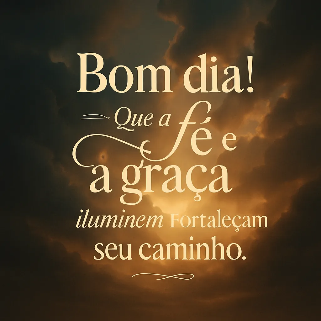 Luz Divina no Caminho.