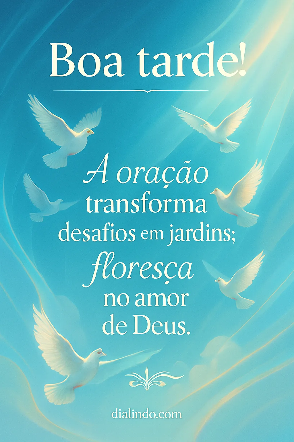 Jardins de Oração Florescem Amor