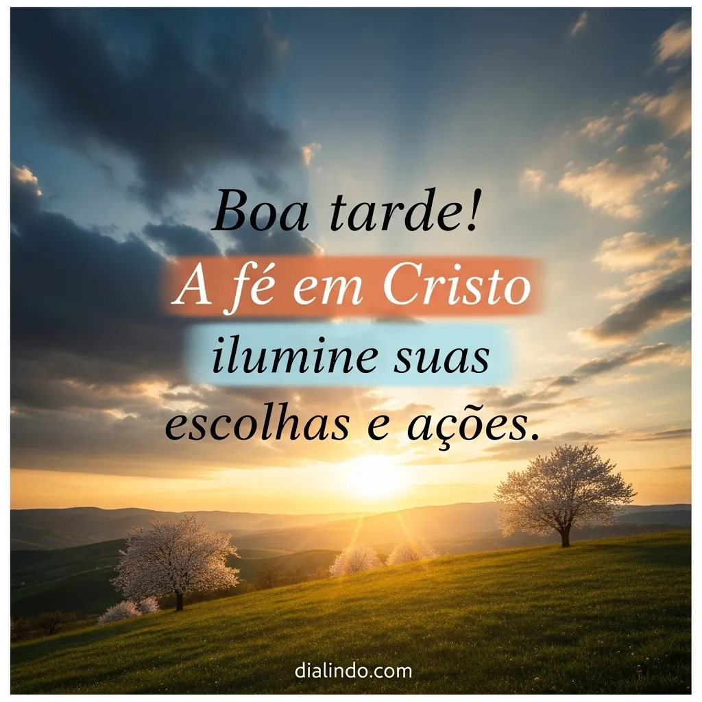 Cristo, luz nas suas decisões
