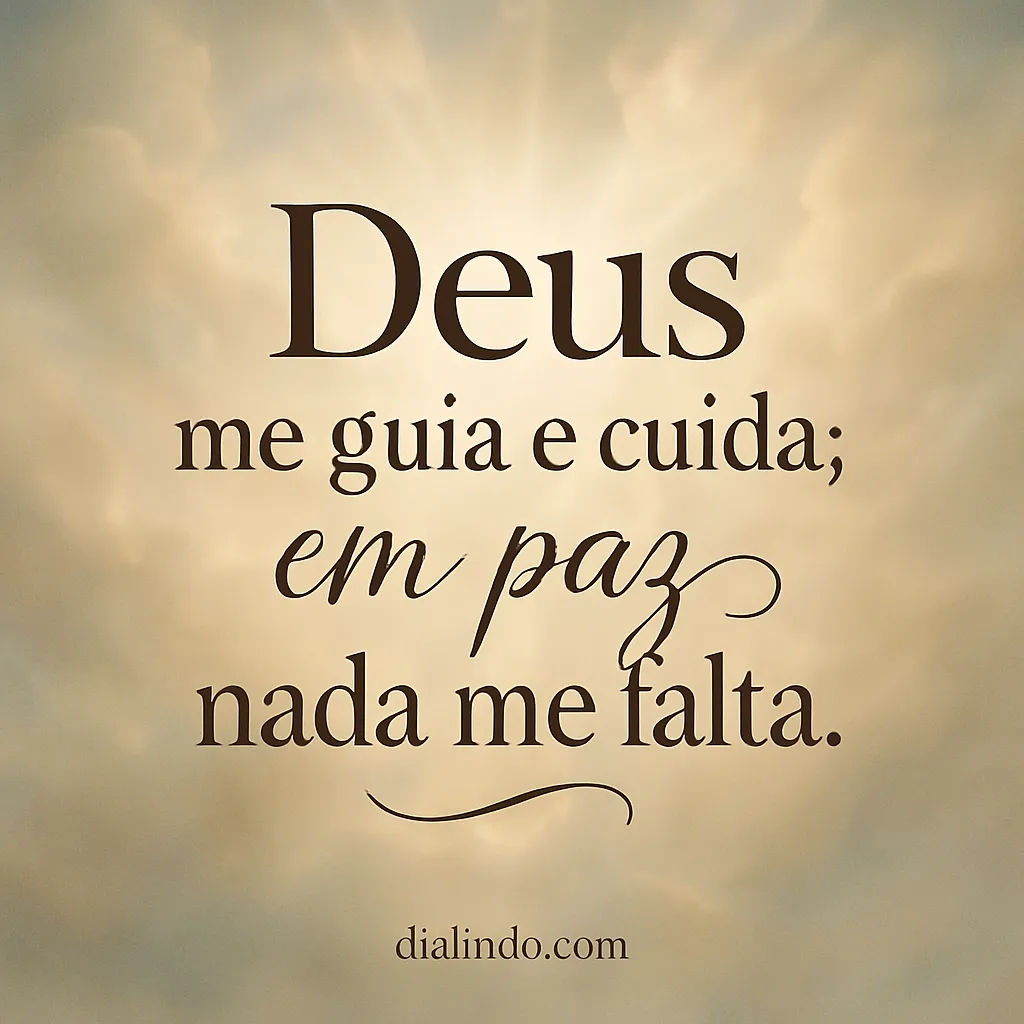 Paz sob a Divina Provisão