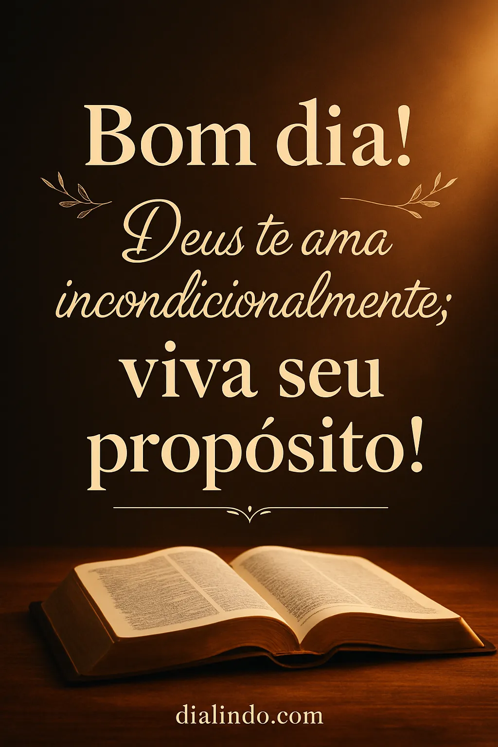 Amor Divino, Propósito Aceso