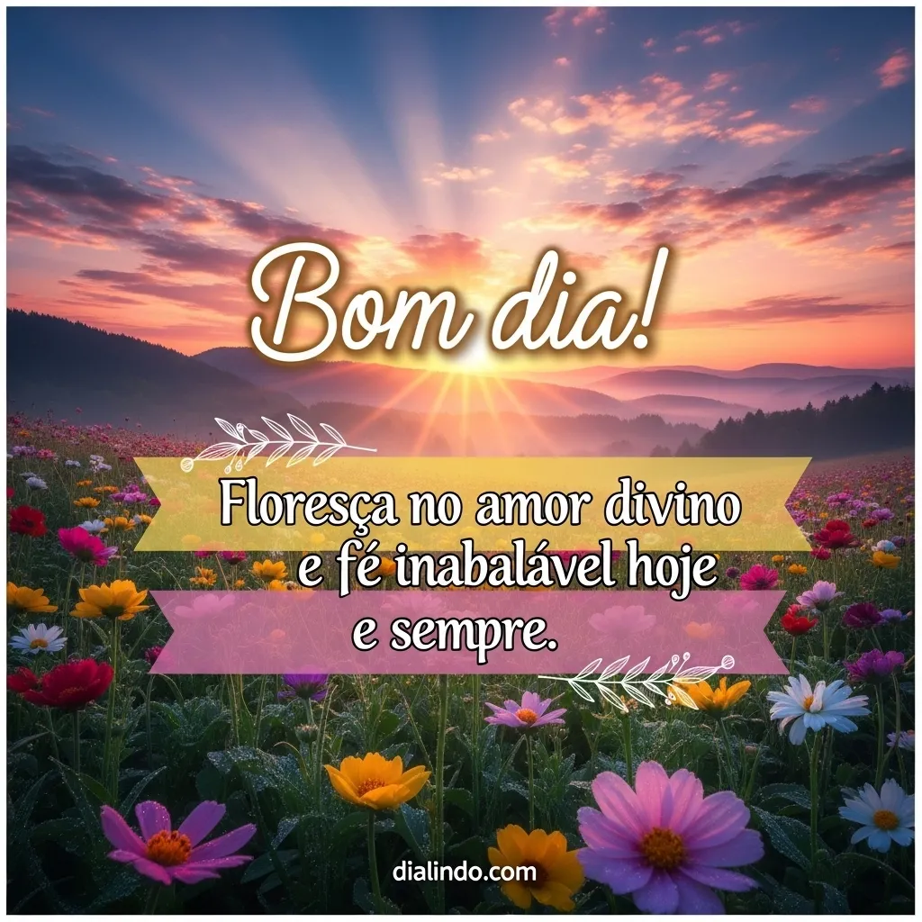 Amor Florescendo na Fé Eterna