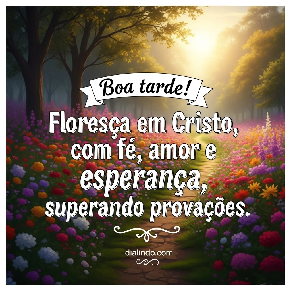 Florescer, Fé, Amor e Provações