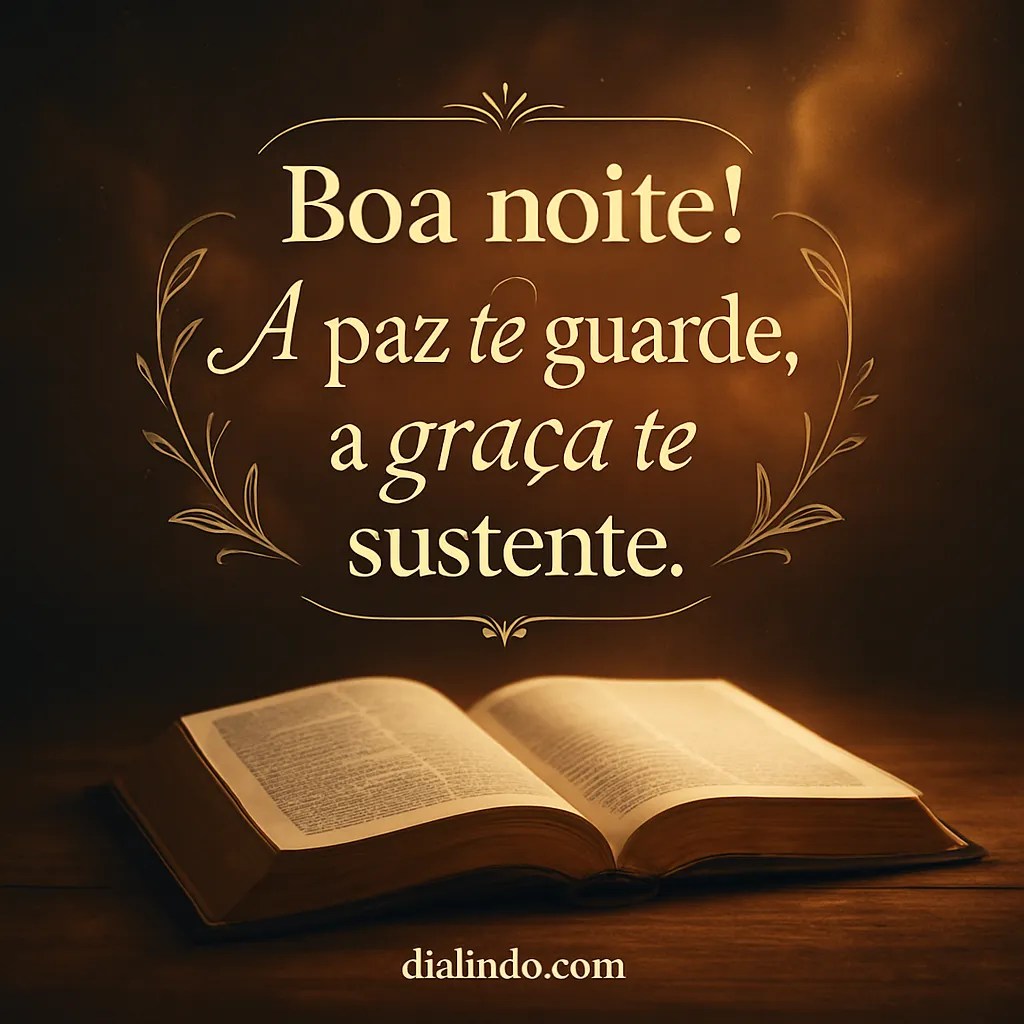 Paz, Graça: Seu Escudo.