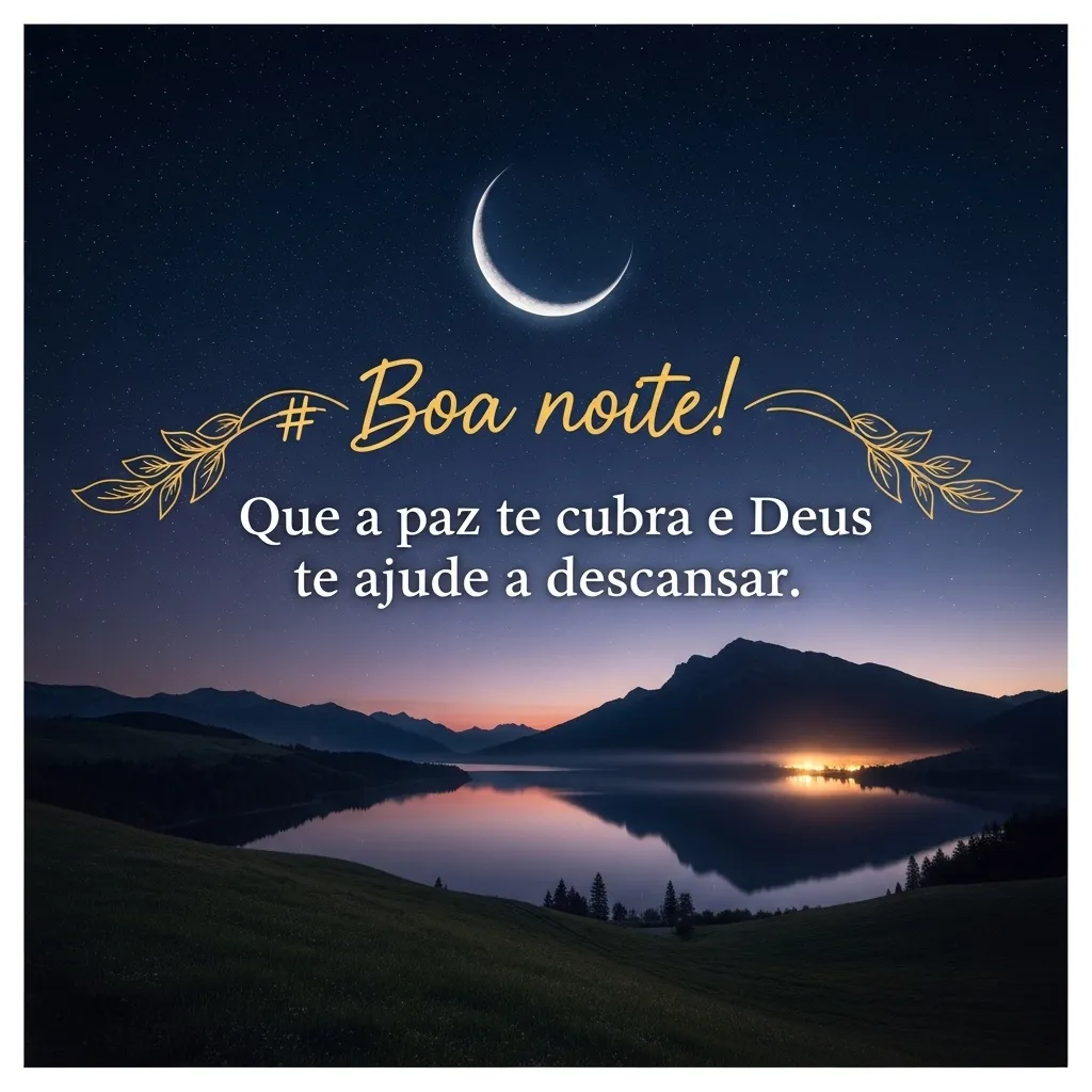 Paz, Descanso Divino Noturno.