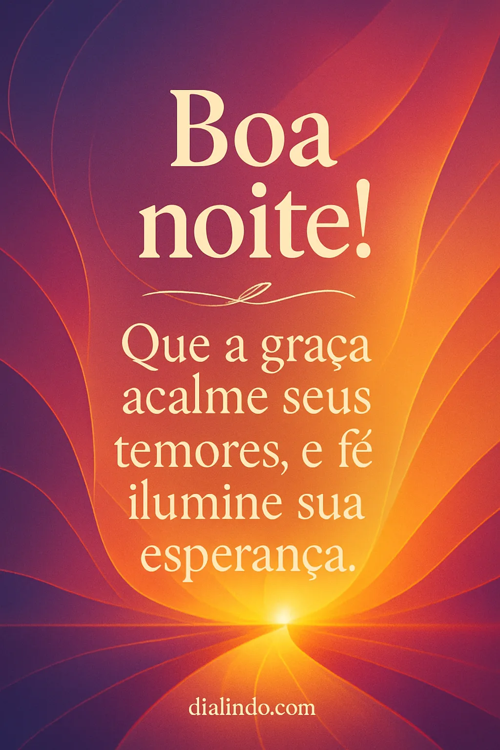 Paz na Noite Esperançosa.