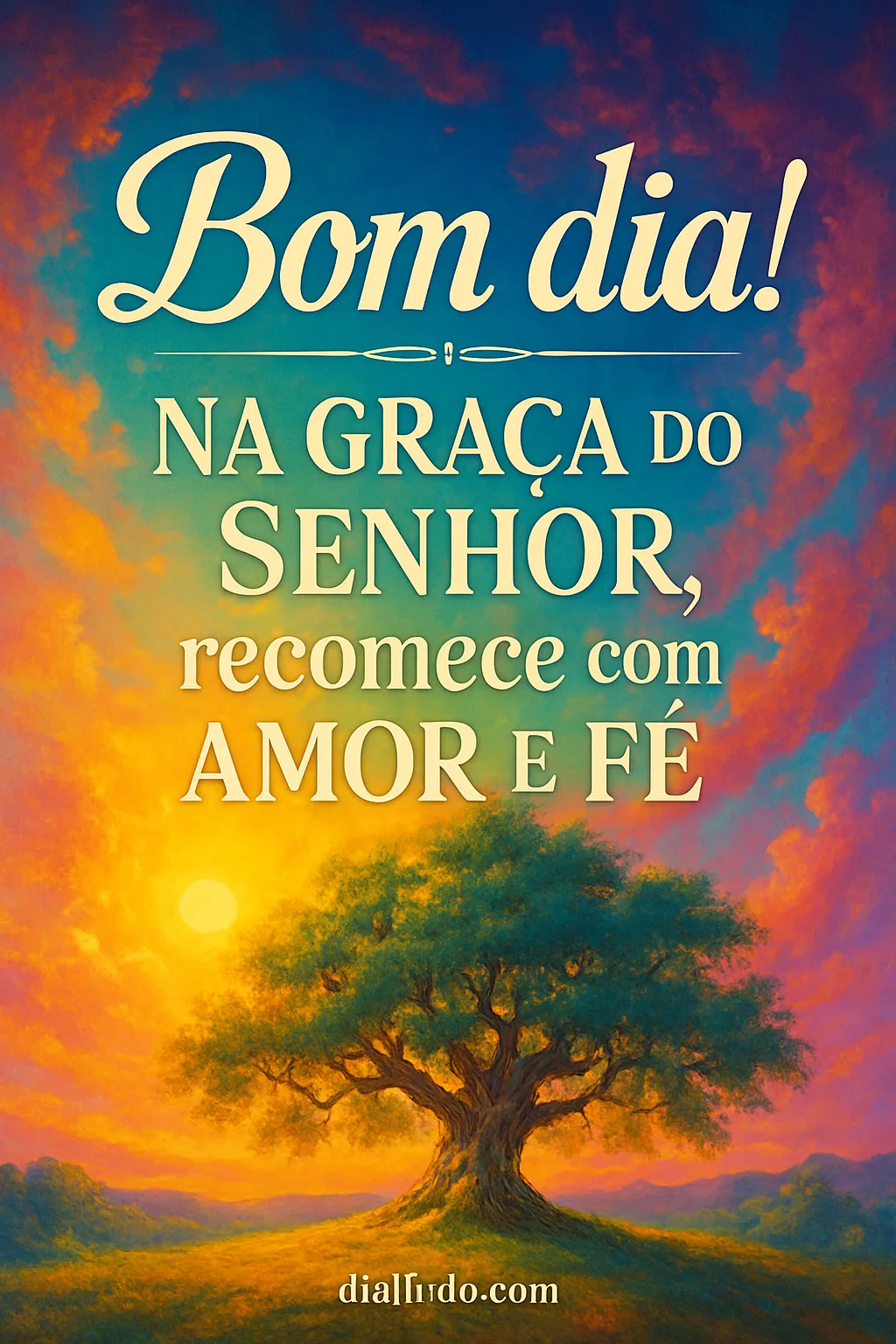 Graça, Amor, Fé: Recomeçar.